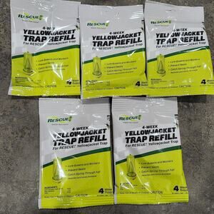 Rescue YJTA-DB12 4 Week Yellowjacket Trap Attractant Lure Refill with 2 Tubes